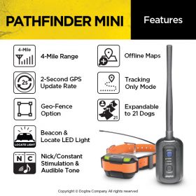 Dogtra Pathfinder MINI GPS nyakörv, elektromos nyakörv szett2