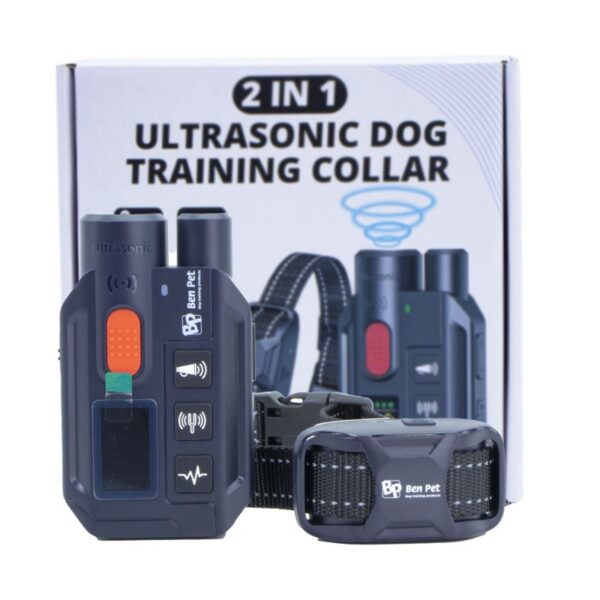 Benpet RS11 2in1 600m Elektromos nyakörv Ultrahanggal (3)