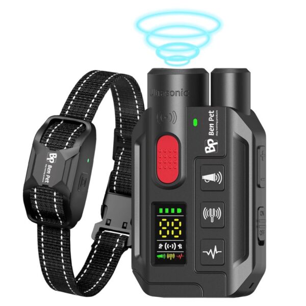 Benpet RS11 2in1 600m Elektromos nyakörv Ultrahanggal (6)