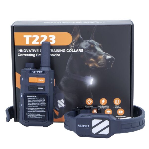 Patpet T223 600m Elektromos nyakörv szett (17)