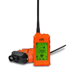 DOG GPS X30B Professzionális helymeghatározó GPS nyakörv BEEPER-rel DOGTRACE narancs színű