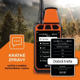 Dogtrace DOG GPS X40 GPS kéziegység, professzionális kutyakövetés akár 20 km hatótávval (10)