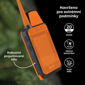 Dogtrace DOG GPS X40 GPS kéziegység, professzionális kutyakövetés akár 20 km hatótávval (13)