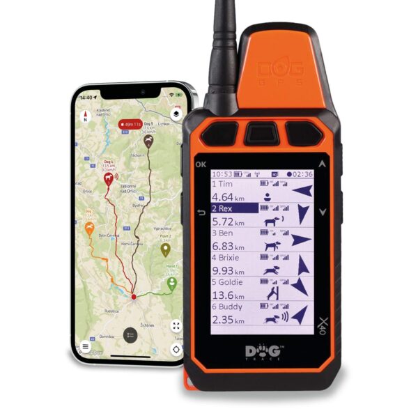 Dogtrace DOG GPS X40 GPS kéziegység, professzionális kutyakövetés akár 20 km hatótávval (6)