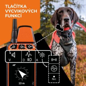 Dogtrace DOG GPS X40 GPS kéziegység, professzionális kutyakövetés akár 20 km hatótávval (8)