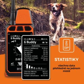 Dogtrace DOG GPS X40 GPS kéziegység, professzionális kutyakövetés akár 20 km hatótávval (9)